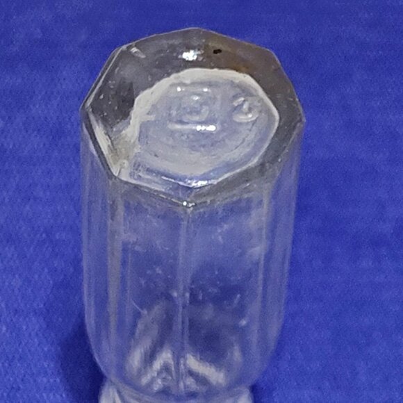 Owens Apothecary Medicine Eight-Sided Bottle Clear Circa 1900s Antique Vintage - Picture 5 of 7